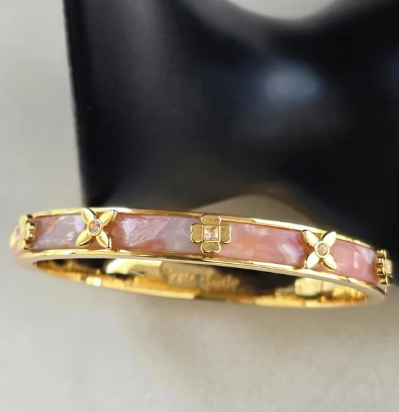 Kate Spade Heritage Bloom Hinged Bangle - Picture 5 of 6